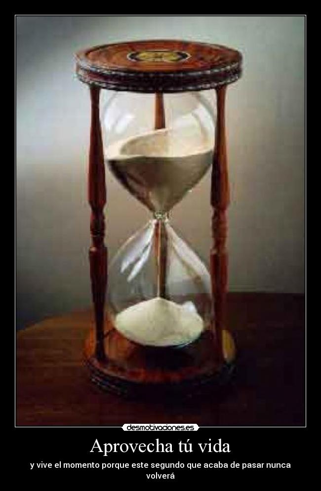 Aprovecha tú vida - 