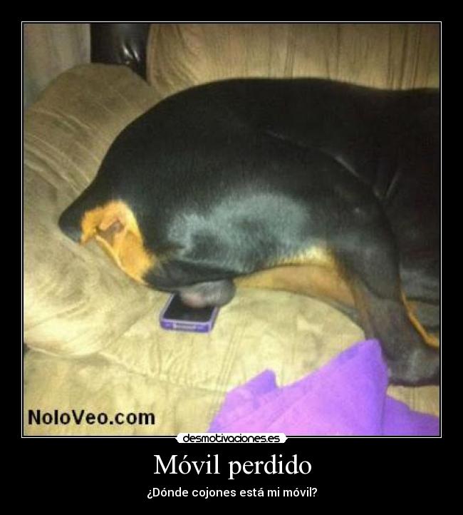 Móvil perdido - ¿Dónde cojones está mi móvil?