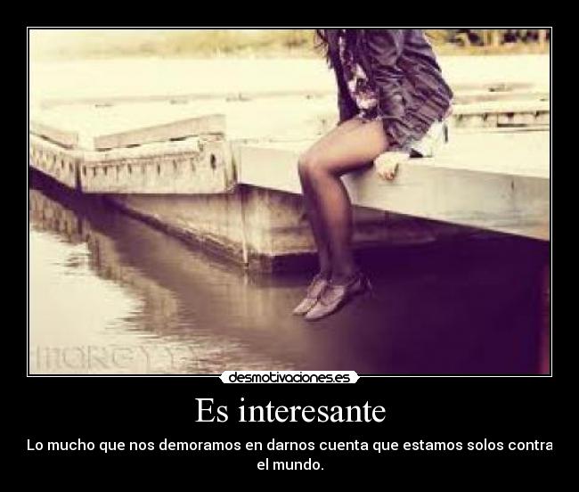 Es interesante -