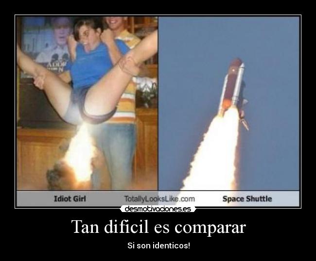 Tan dificil es comparar - 
