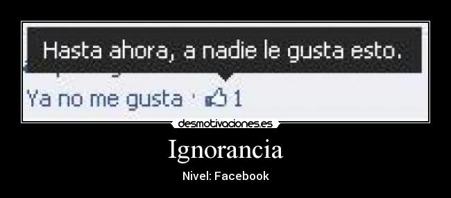 Ignorancia - 