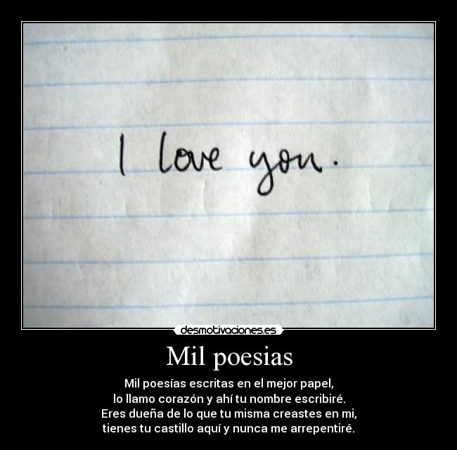 Mil poesias - 