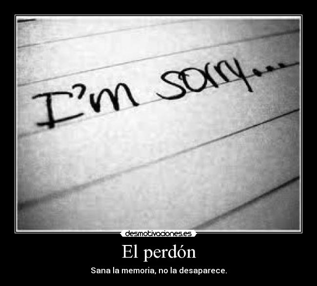 El perdón - 