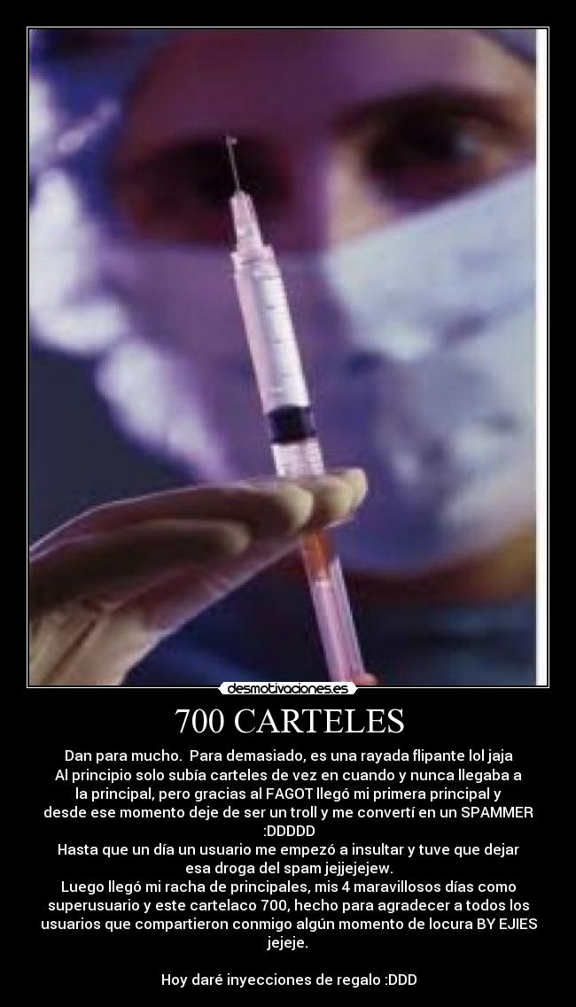 700 CARTELES -