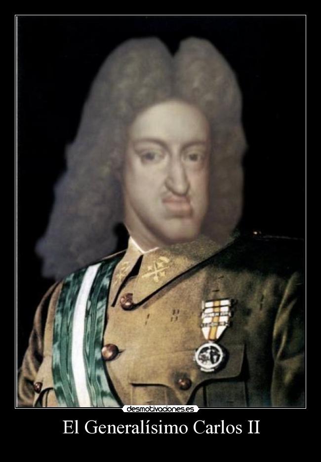 El Generalísimo Carlos II -