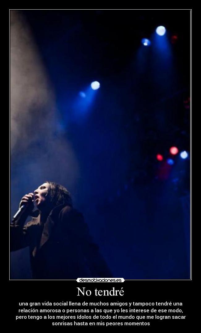 No tendré -