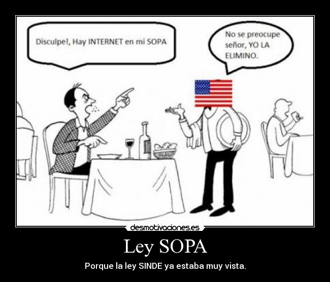 carteles sopa mierda desmotivaciones