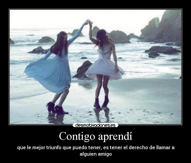 Contigo aprendí -
