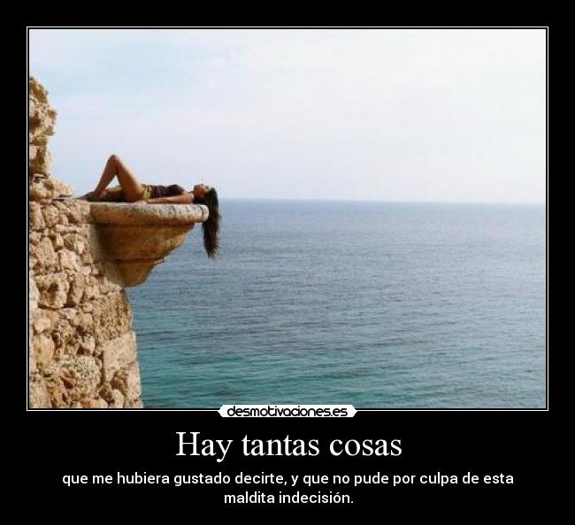 Hay tantas cosas - 