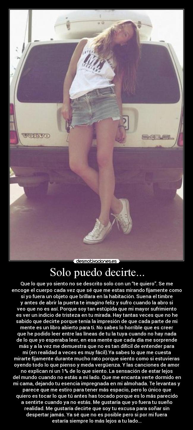 Solo puedo decirte... - 