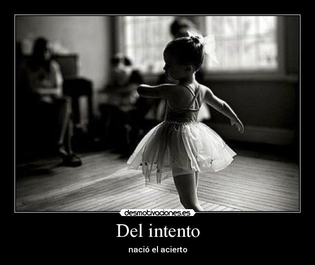Del intento -