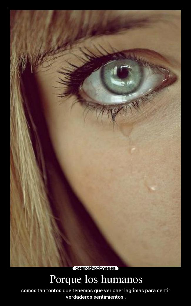 Porque los humanos - 