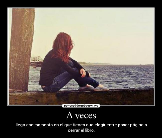 A veces -
