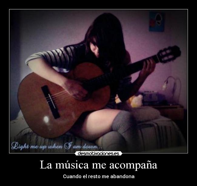 La música me acompaña -