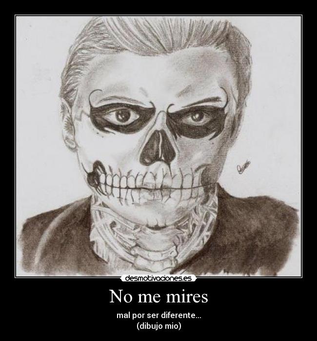 No me mires -