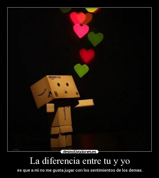 La diferencia entre tu y yo - 