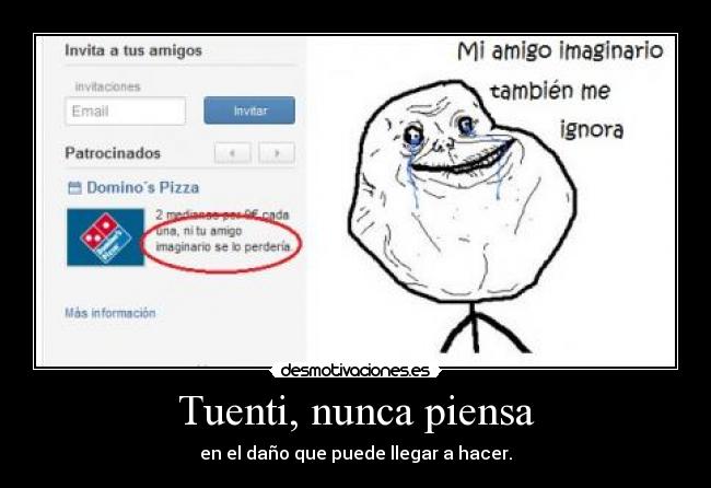 Tuenti, nunca piensa - 