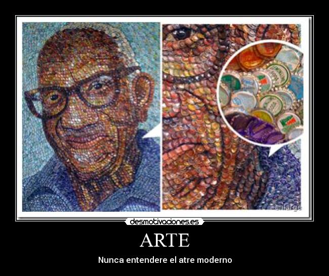 carteles arte arte desmotivaciones