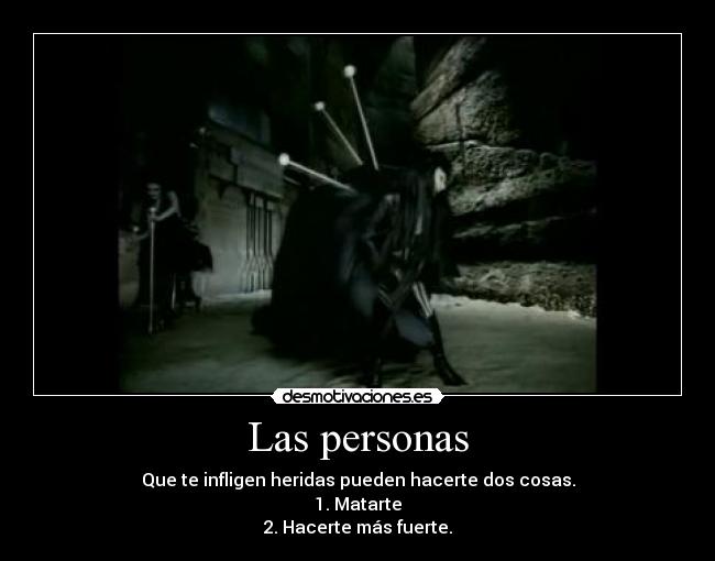 Las personas -