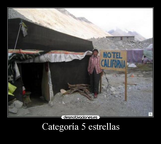 Categoría 5 estrellas - 