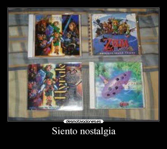 Siento nostalgia -