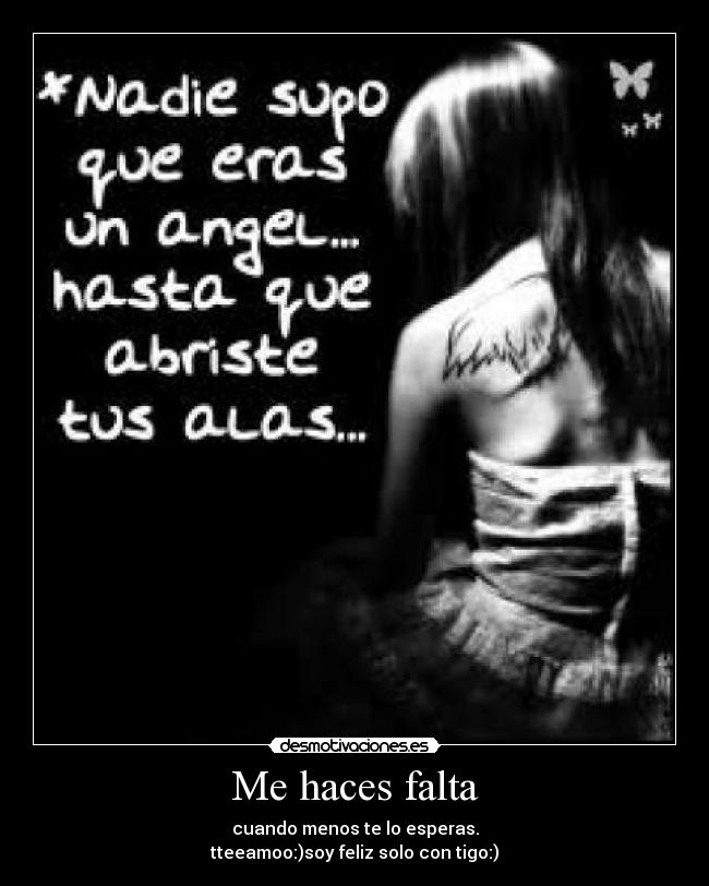 Me haces falta - 