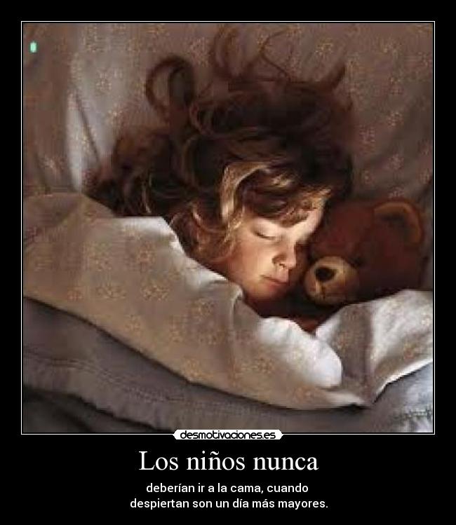 carteles los ninos nunca desmotivaciones