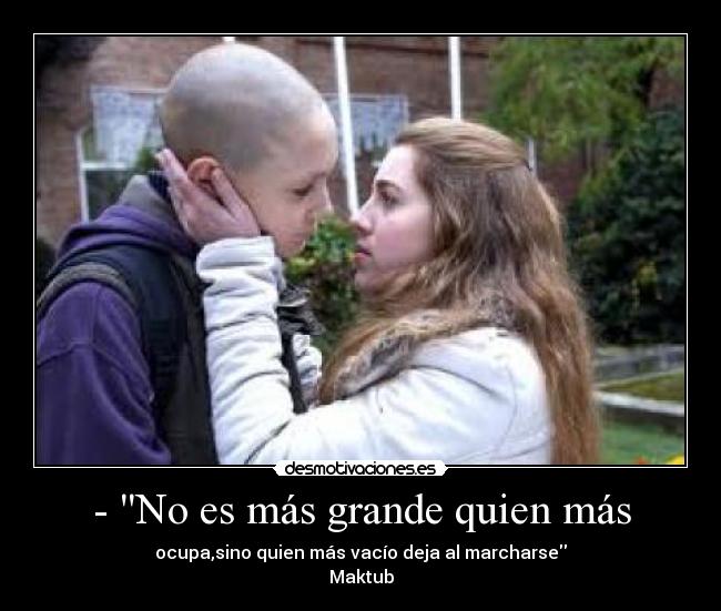 - No es más grande quien más -