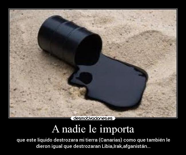 A nadie le importa - 