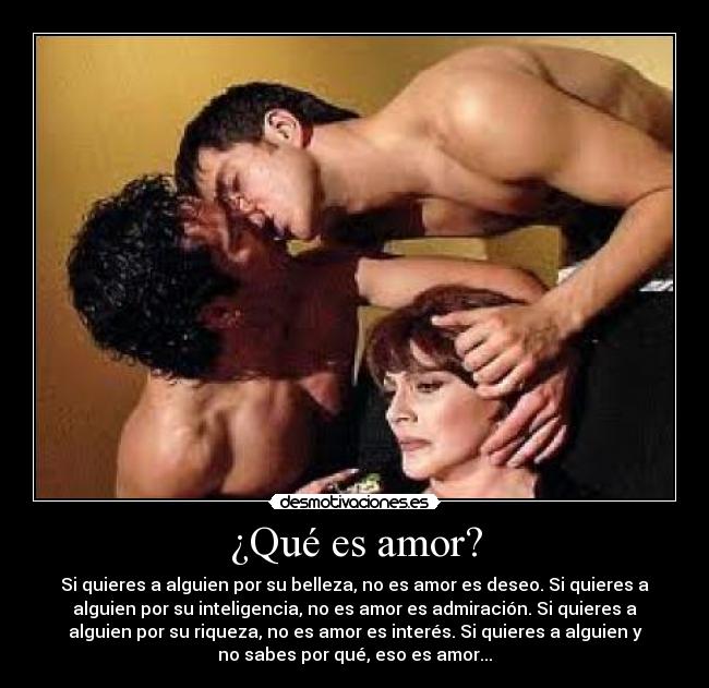¿Qué es amor? -