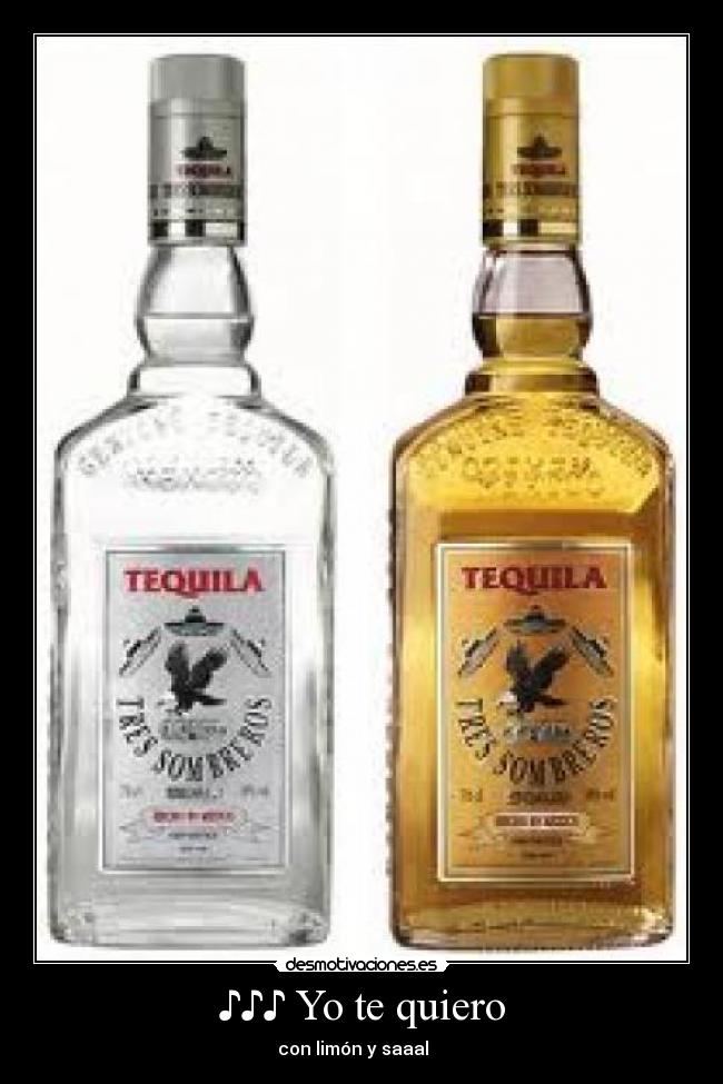 ♪♪♪ Yo te quiero - con limón y saaal ♪♪♪