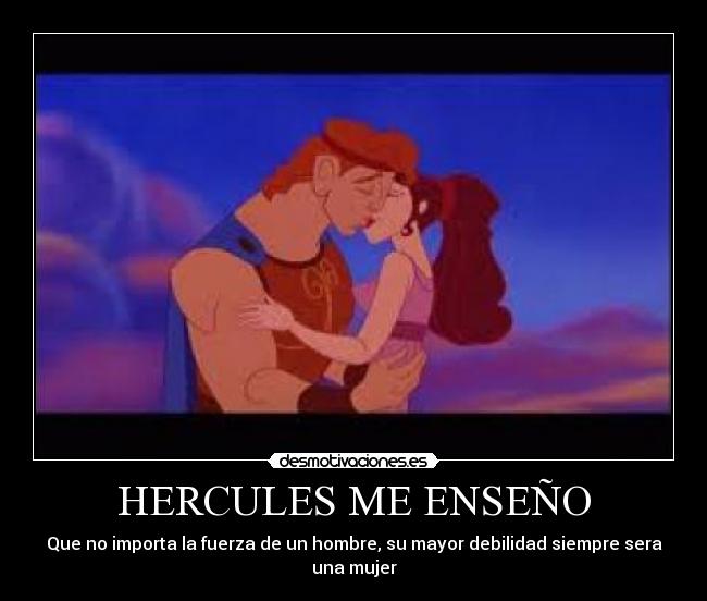 HERCULES ME ENSEÑO -