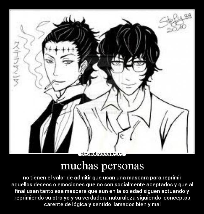 muchas personas -