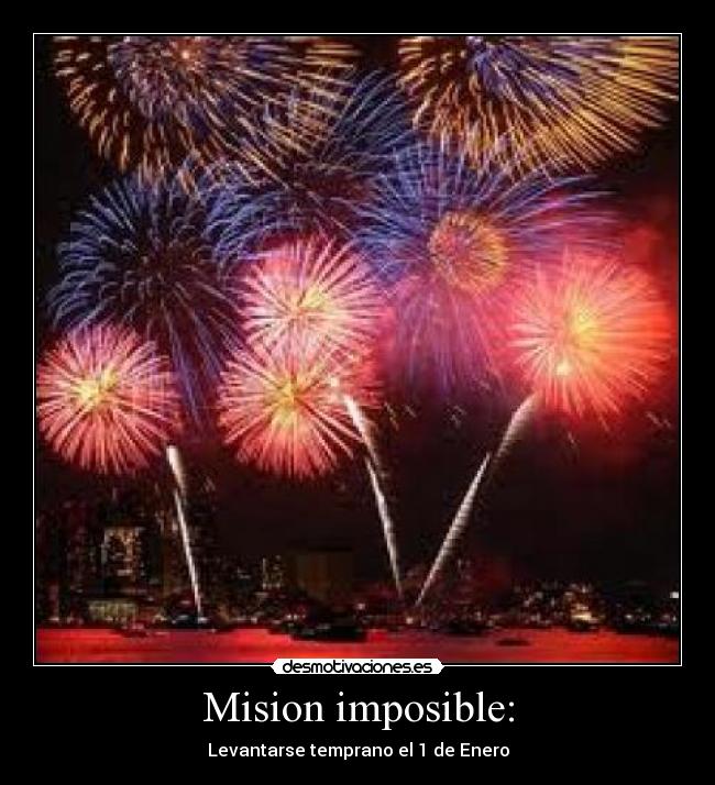 Mision imposible: -