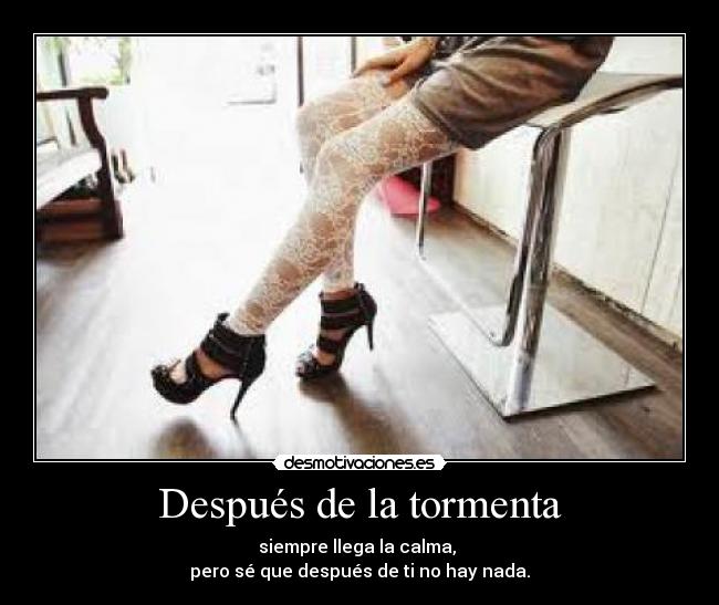 Después de la tormenta - 