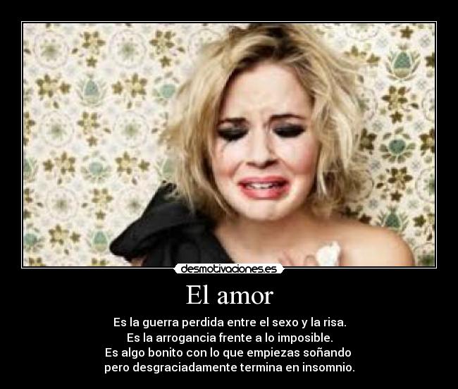 El amor -