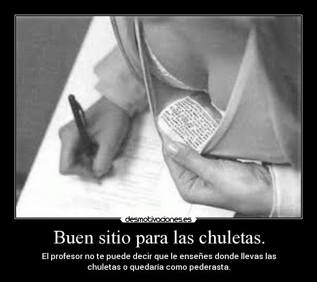 Buen sitio para las chuletas. -