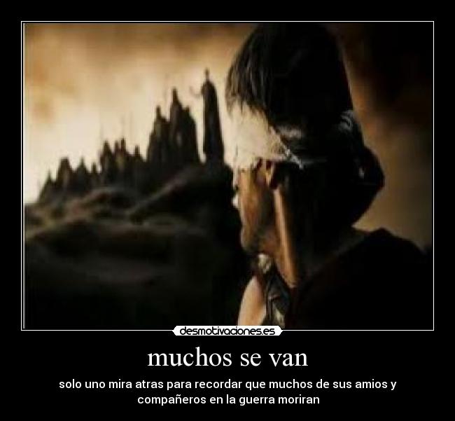 muchos se van -