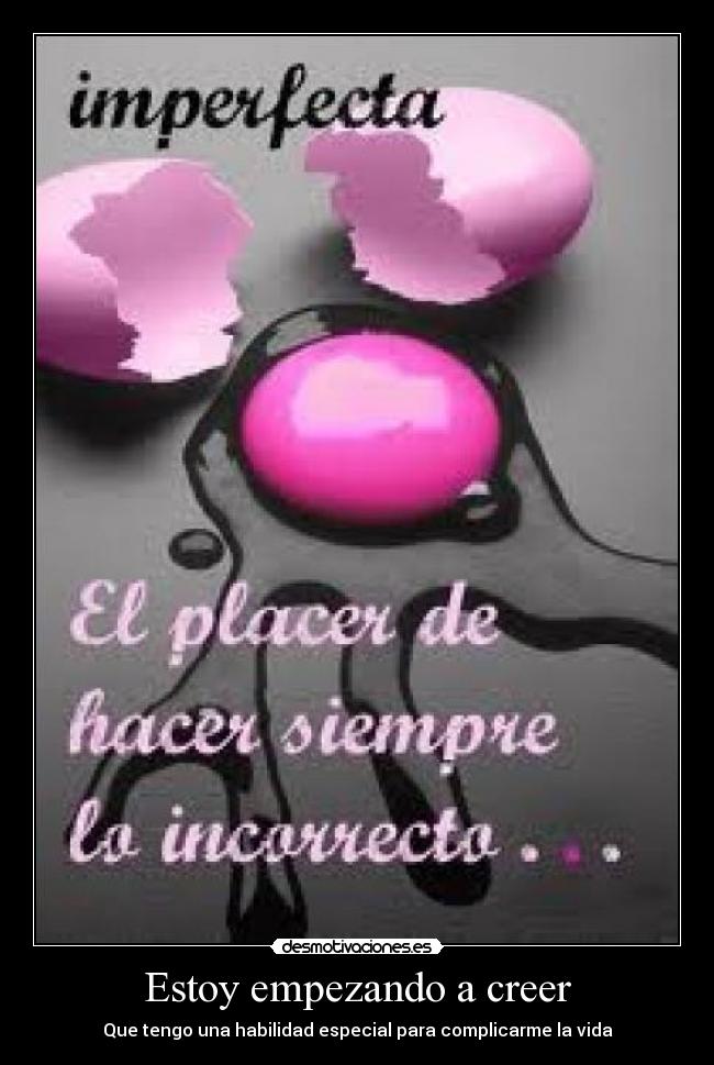 Estoy empezando a creer - 