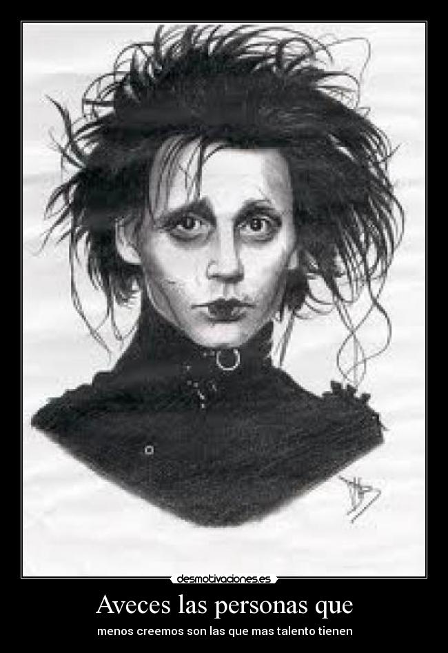 Aveces las personas que - 