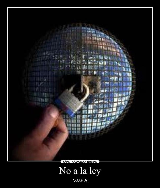 No a la ley - S.O.P.A