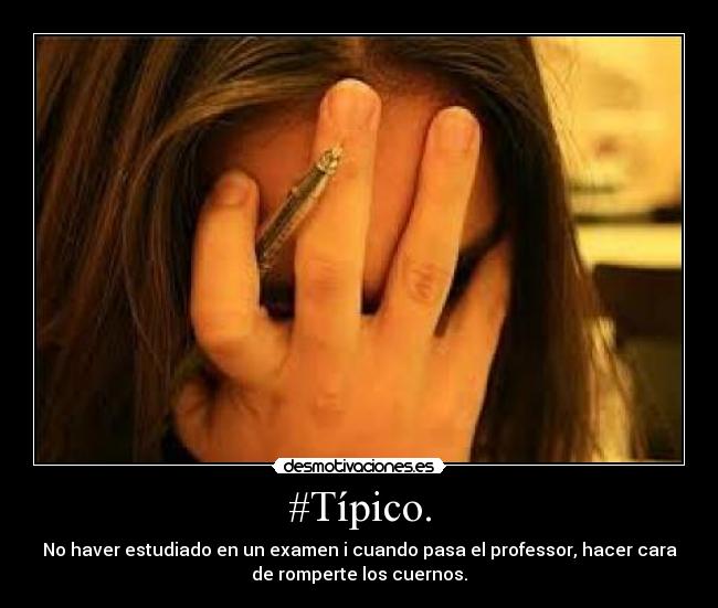 #Típico. - 
