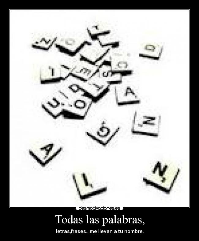 carteles palabras desmotivaciones