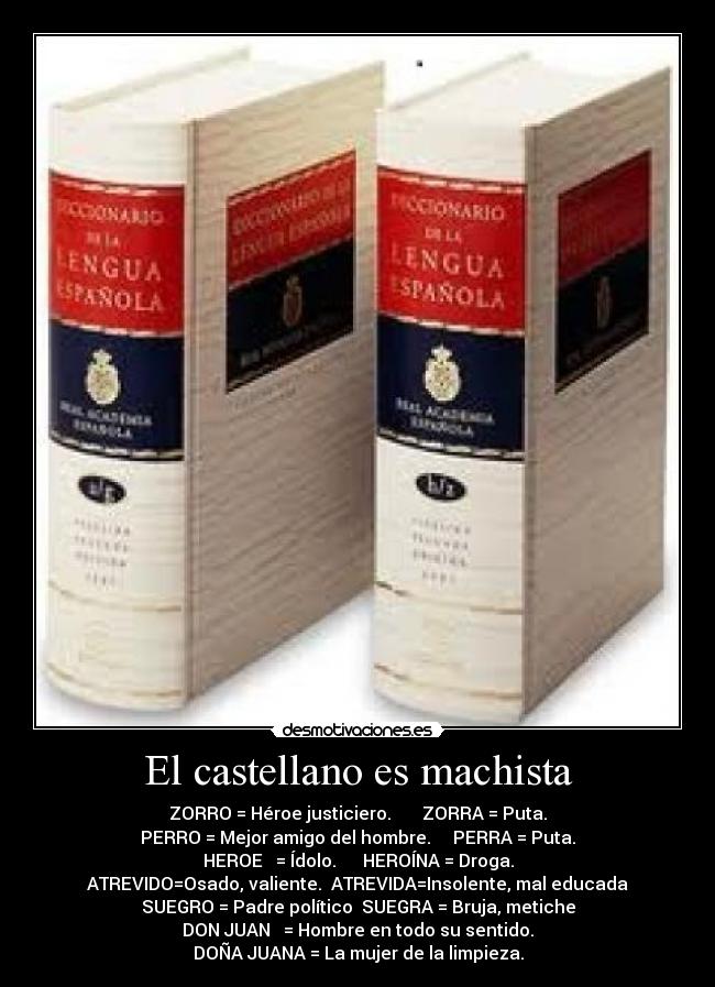 carteles castellano desmotivaciones