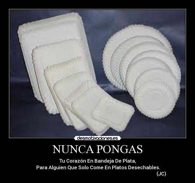 NUNCA PONGAS - 