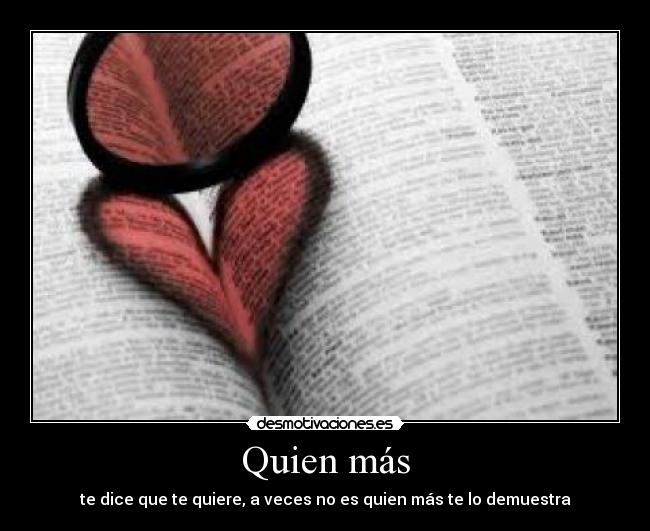 Quien más -