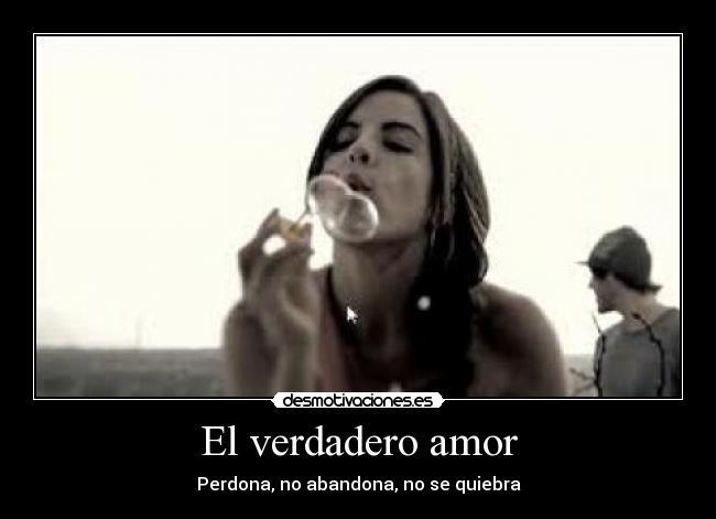 El verdadero amor -