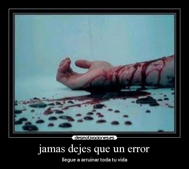 carteles error desmotivaciones