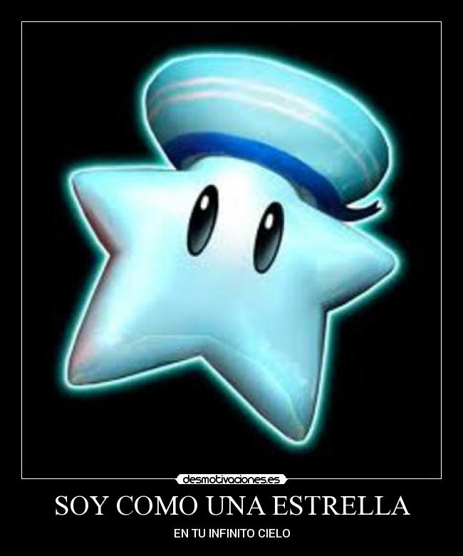 carteles soy como una estrella desmotivaciones
