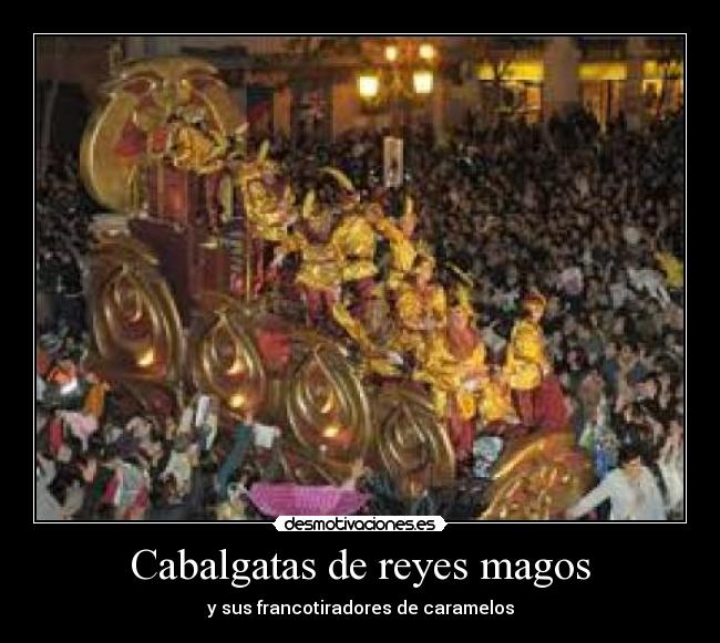 Cabalgatas de reyes magos -